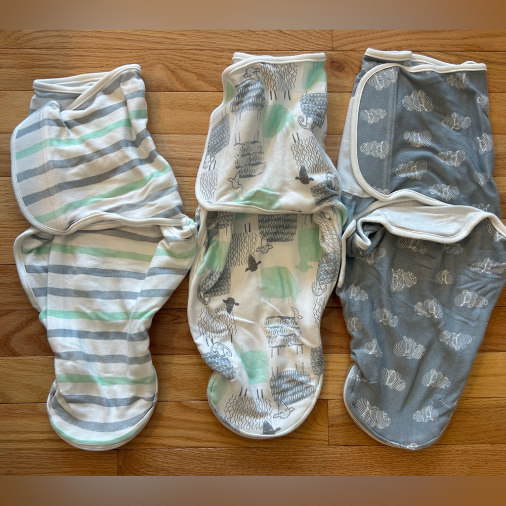 Aden and Anais swaddles